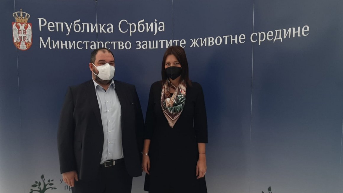 Министарка Ирена Вујовић састала се са покрајинским секретаром Владимиром Галићем