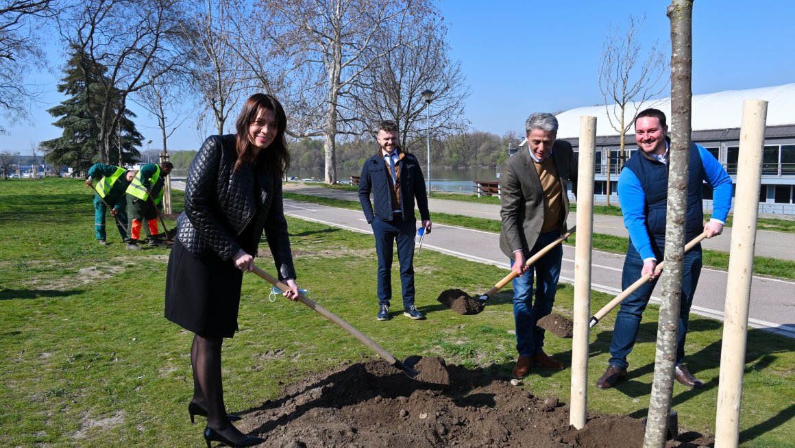 Вујовић: Озелењавање градских зона важно за квалитет ваздуха