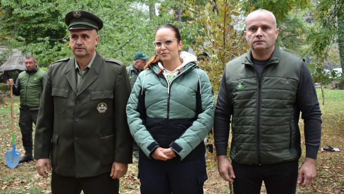 Сара Павков  Павков на обележавању 34 године успешног рада ЈП „Србијашуме